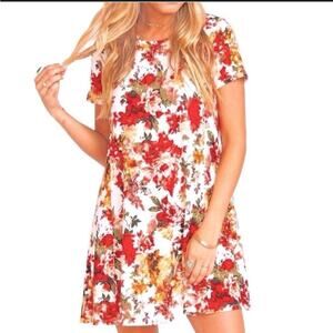 Show Me Your Mumu Nick’s Babydoll Dress‎ Y2K Grunge Boho Floral Flare Small EUC